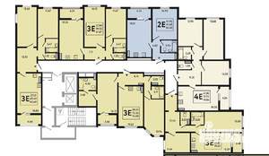 1-к квартира, сданный дом, 44м2, 6/18 этаж