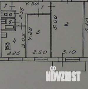 2-к квартира, вторичка, 45м2, 3/5 этаж