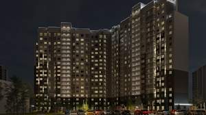 2-к квартира, вторичка, 66м2, 2/19 этаж