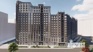 1-к квартира, строящийся дом, 34м2, 13/15 этаж