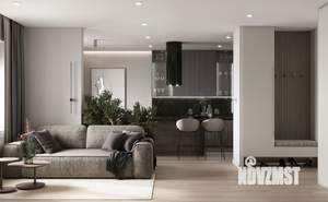 3-к квартира, строящийся дом, 84м2, 21/25 этаж