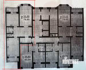 3-к квартира, вторичка, 80м2, 15/17 этаж