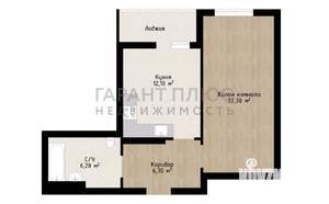 1-к квартира, вторичка, 51м2, 16/25 этаж