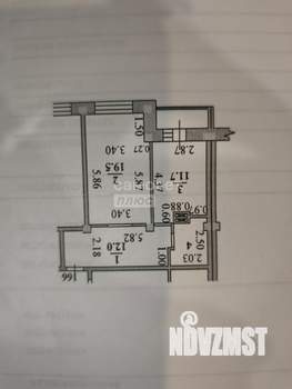 2-к квартира, вторичка, 47м2, 5/19 этаж