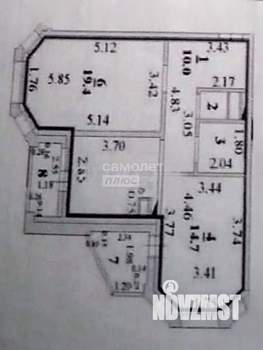 2-к квартира, вторичка, 59м2, 2/18 этаж