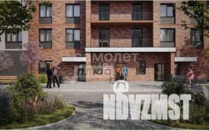 2-к квартира, строящийся дом, 70м2, 9/17 этаж