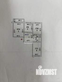 3-к квартира, вторичка, 64м2, 3/10 этаж