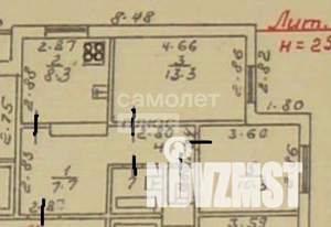 2-к квартира, вторичка, 47м2, 1/10 этаж