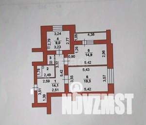 2-к квартира, вторичка, 63м2, 2/15 этаж