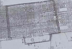 2-к квартира, вторичка, 60м2, 7/13 этаж