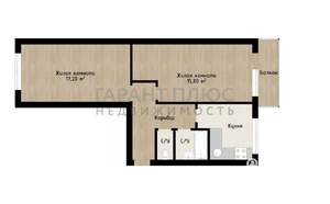 2-к квартира, вторичка, 48м2, 3/5 этаж