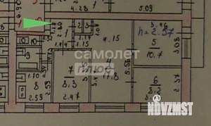 4-к квартира, вторичка, 60м2, 4/5 этаж