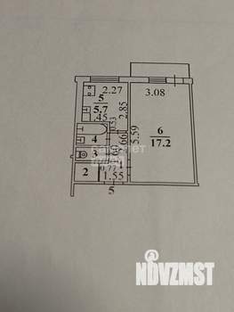 1-к квартира, вторичка, 30м2, 2/5 этаж