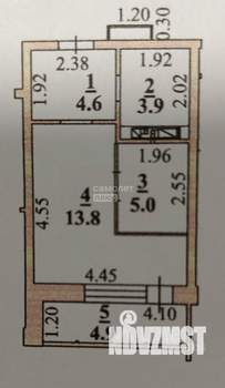 Студия квартира, вторичка, 32м2, 2/16 этаж