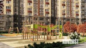 1-к квартира, строящийся дом, 38м2, 1/18 этаж