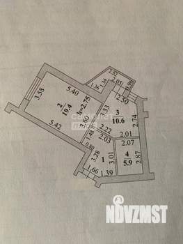 1-к квартира, вторичка, 48м2, 12/13 этаж