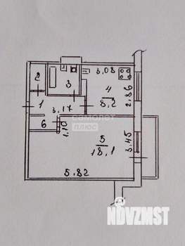 1-к квартира, вторичка, 37м2, 2/10 этаж