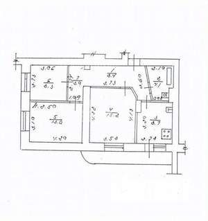 3-к квартира, вторичка, 61м2, 9/14 этаж