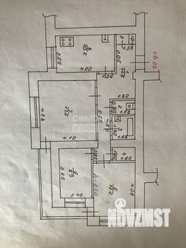 3-к квартира, вторичка, 69м2, 6/14 этаж