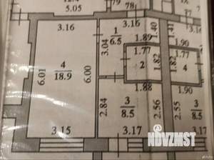 1-к квартира, вторичка, 37м2, 5/9 этаж