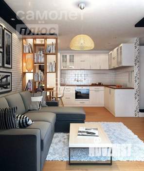 2-к квартира, вторичка, 51м2, 2/15 этаж