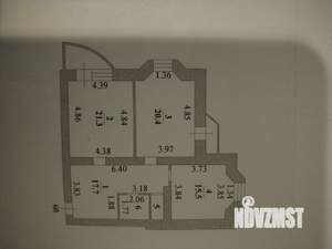 2-к квартира, вторичка, 80м2, 13/16 этаж