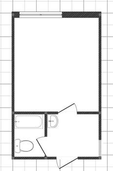 1-к квартира, вторичка, 19м2, 3/5 этаж