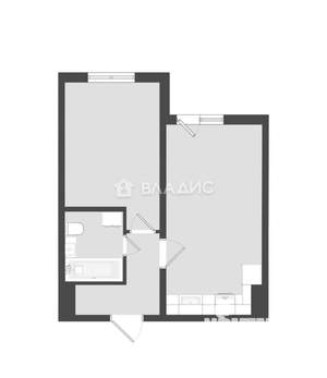 1-к квартира, вторичка, 39м2, 7/17 этаж