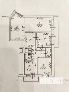 4-к квартира, вторичка, 85м2, 9/9 этаж