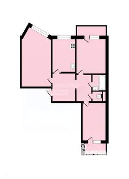 3-к квартира, вторичка, 62м2, 6/9 этаж