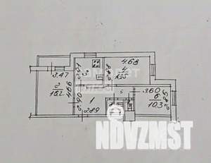 3-к квартира, вторичка, 63м2, 1/8 этаж