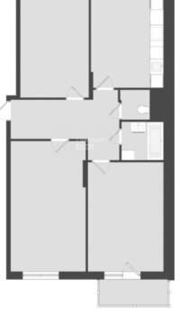 3-к квартира, вторичка, 81м2, 14/19 этаж