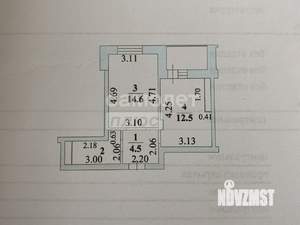 1-к квартира, вторичка, 36м2, 7/21 этаж