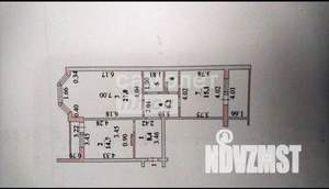 2-к квартира, вторичка, 88м2, 1/11 этаж