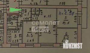 3-к квартира, вторичка, 60м2, 4/5 этаж