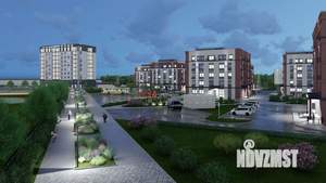 2-к квартира, строящийся дом, 61м2, 3/5 этаж