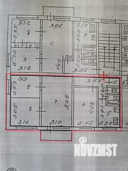4-к квартира, вторичка, 62м2, 4/5 этаж