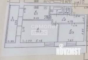 2-к квартира, вторичка, 44м2, 1/3 этаж