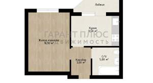 1-к квартира, вторичка, 34м2, 9/9 этаж