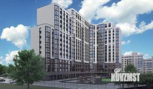 1-к квартира, строящийся дом, 55м2, 8/17 этаж