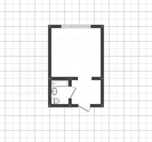 1-к квартира, вторичка, 18м2, 1/5 этаж