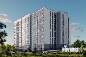 1-к квартира, сданный дом, 40м2, 5/18 этаж