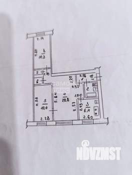 3-к квартира, вторичка, 55м2, 1/5 этаж