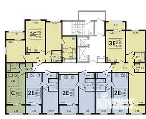 Студия квартира, сданный дом, 28м2, 3/18 этаж