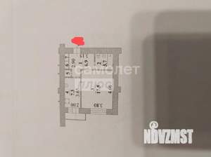 1-к квартира, вторичка, 37м2, 13/16 этаж