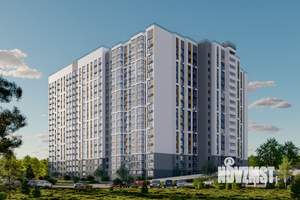 1-к квартира, сданный дом, 42м2, 15/17 этаж