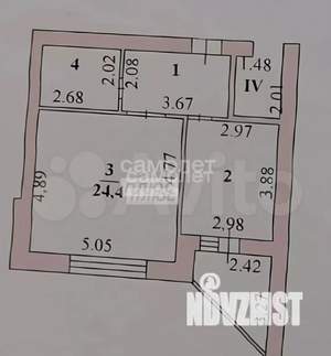 1-к квартира, вторичка, 48м2, 10/13 этаж