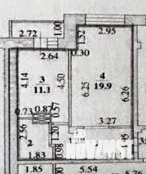 1-к квартира, вторичка, 47м2, 18/21 этаж