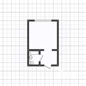 1-к квартира, вторичка, 18м2, 1/5 этаж