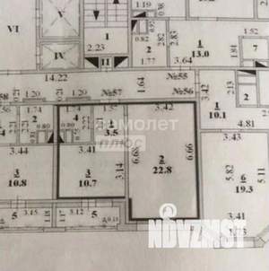 1-к квартира, вторичка, 44м2, 11/17 этаж